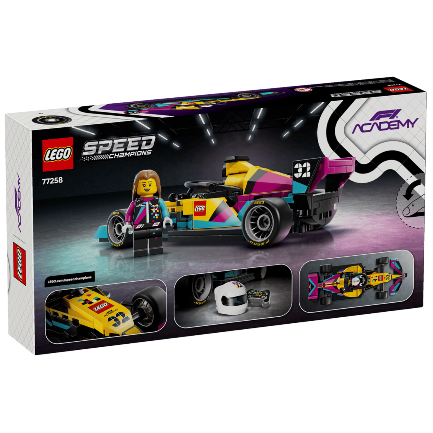 LEGO Speed Champions F1 ACADEMY LEGO Race Car 77258