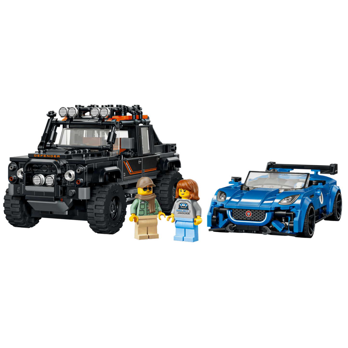 LEGO Speed Champions Jaguar Project 7 & Land Rover Defender 77264