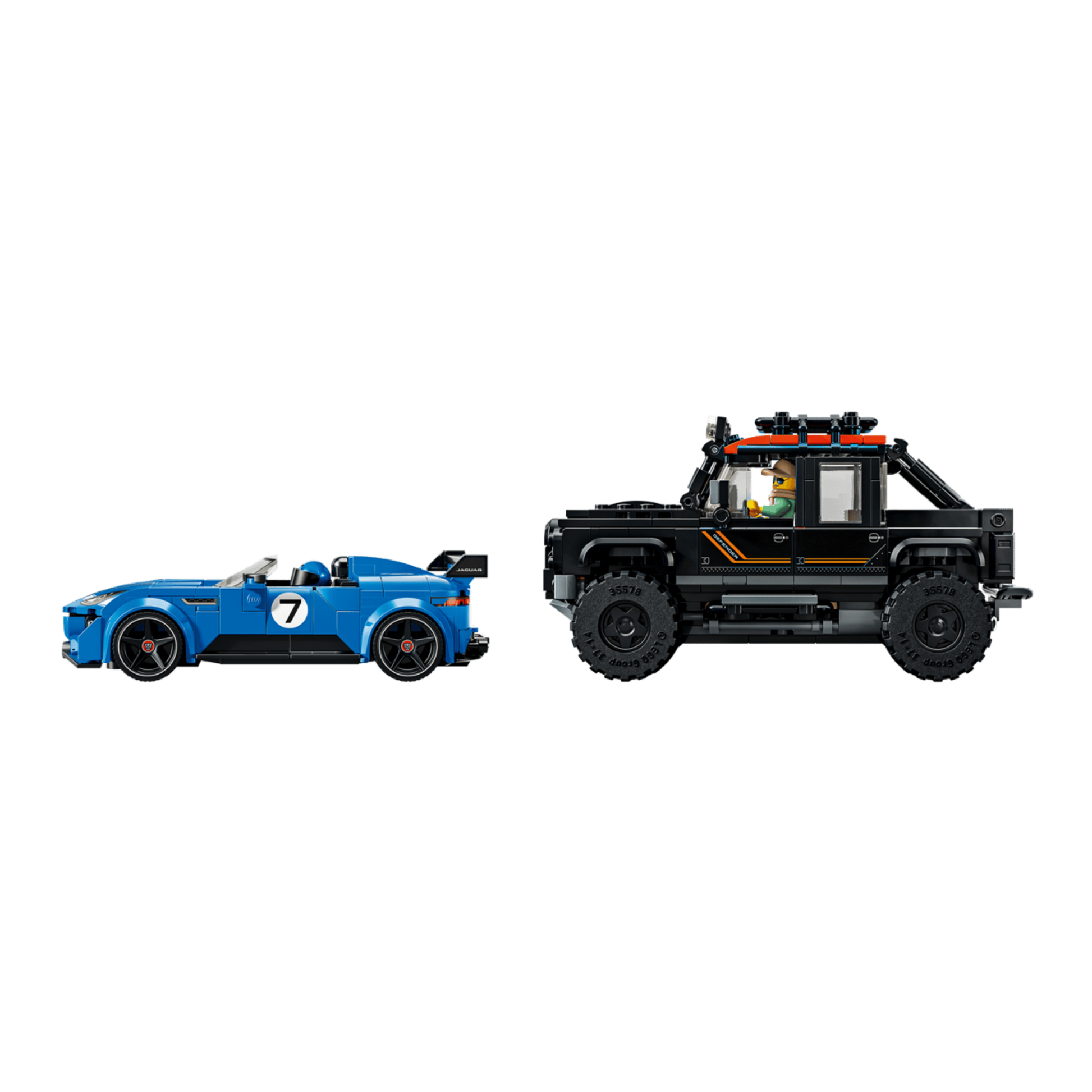 LEGO Speed Champions Jaguar Project 7 & Land Rover Defender 77264
