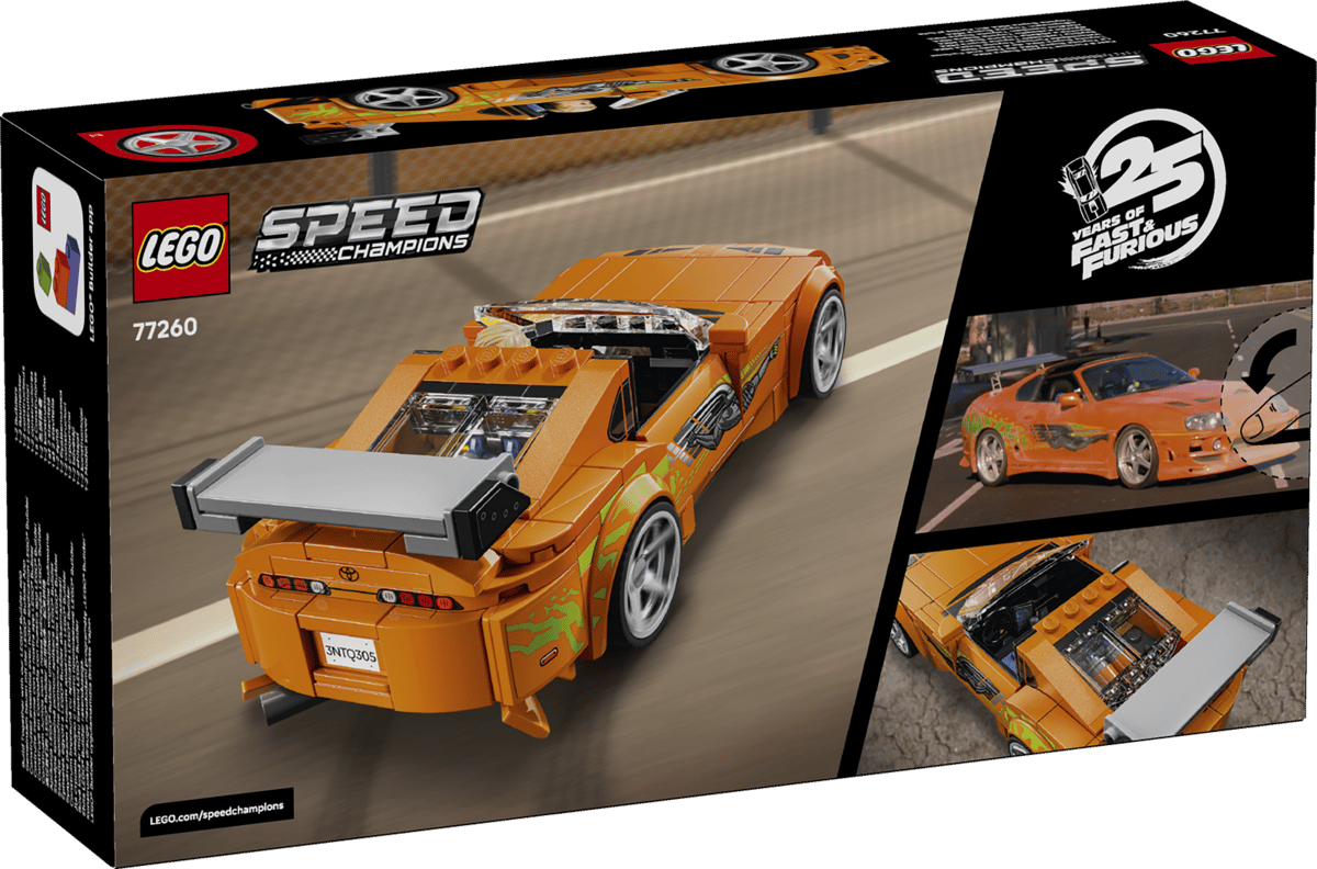 LEGO Speed Champions The Fast and The Furious Toyota Supra MK4 77260
