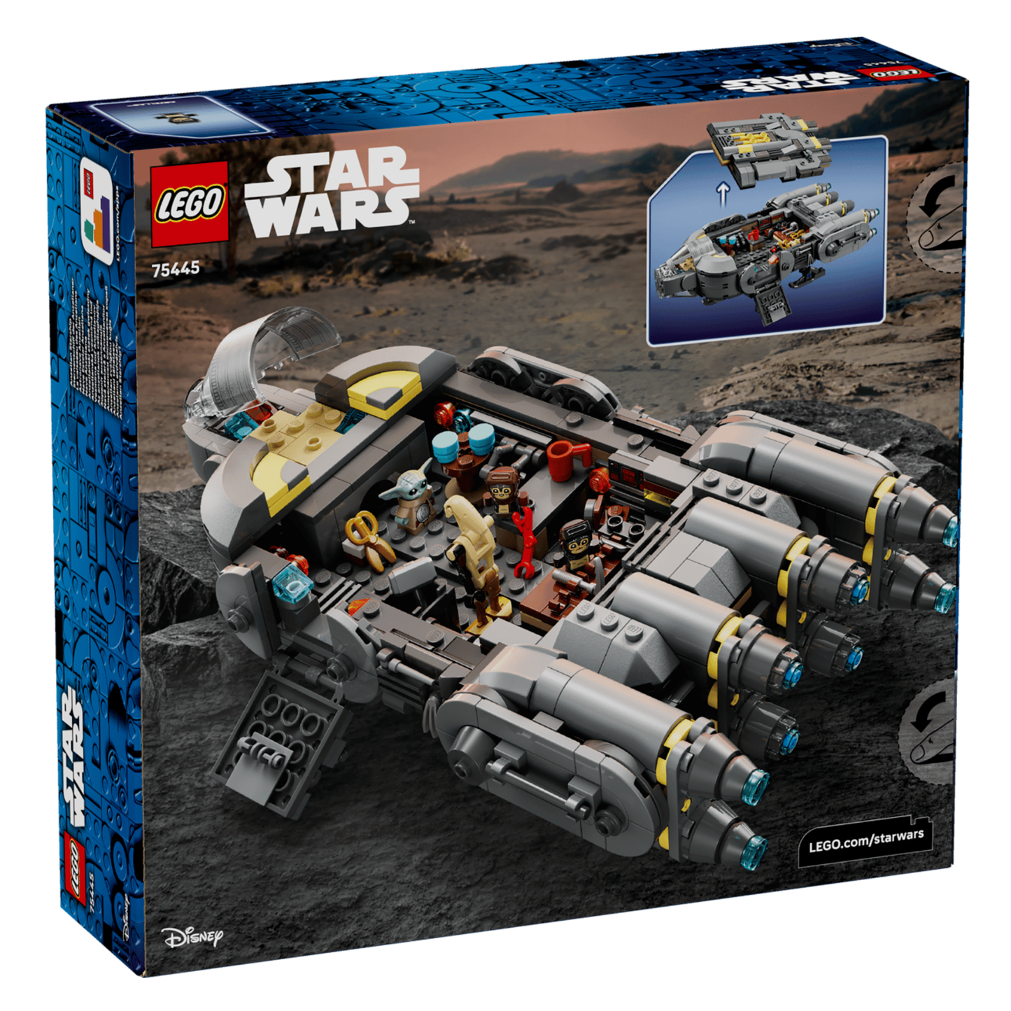LEGO Star Wars Anzellan Starship 75445