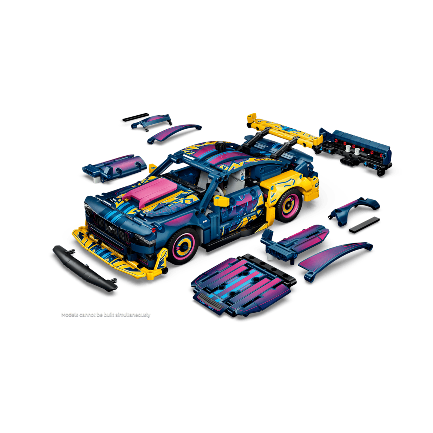 LEGO Technic Custom Garage Ford Mustang GT Car 42236