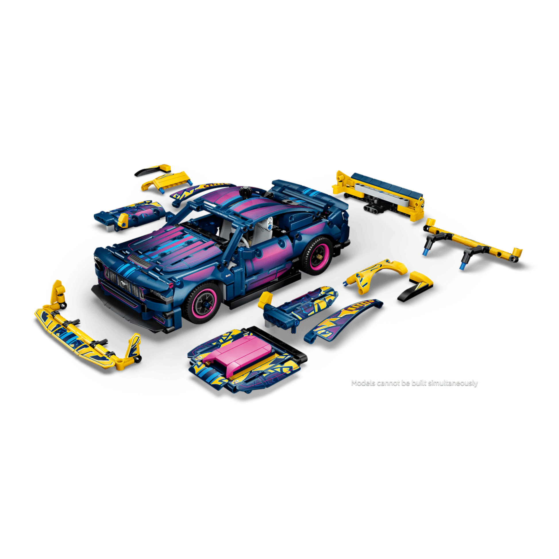 LEGO Technic Custom Garage Ford Mustang GT Car 42236