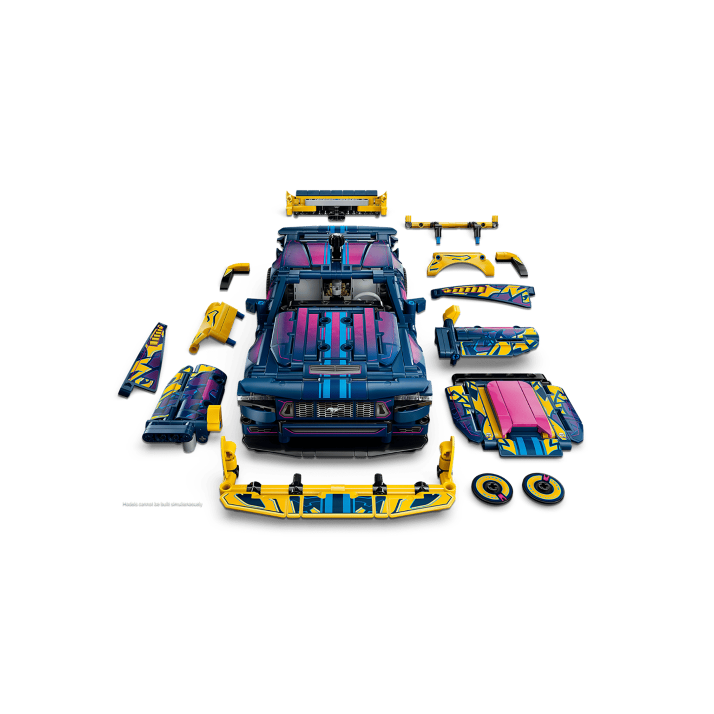 LEGO Technic Custom Garage Ford Mustang GT Car 42236