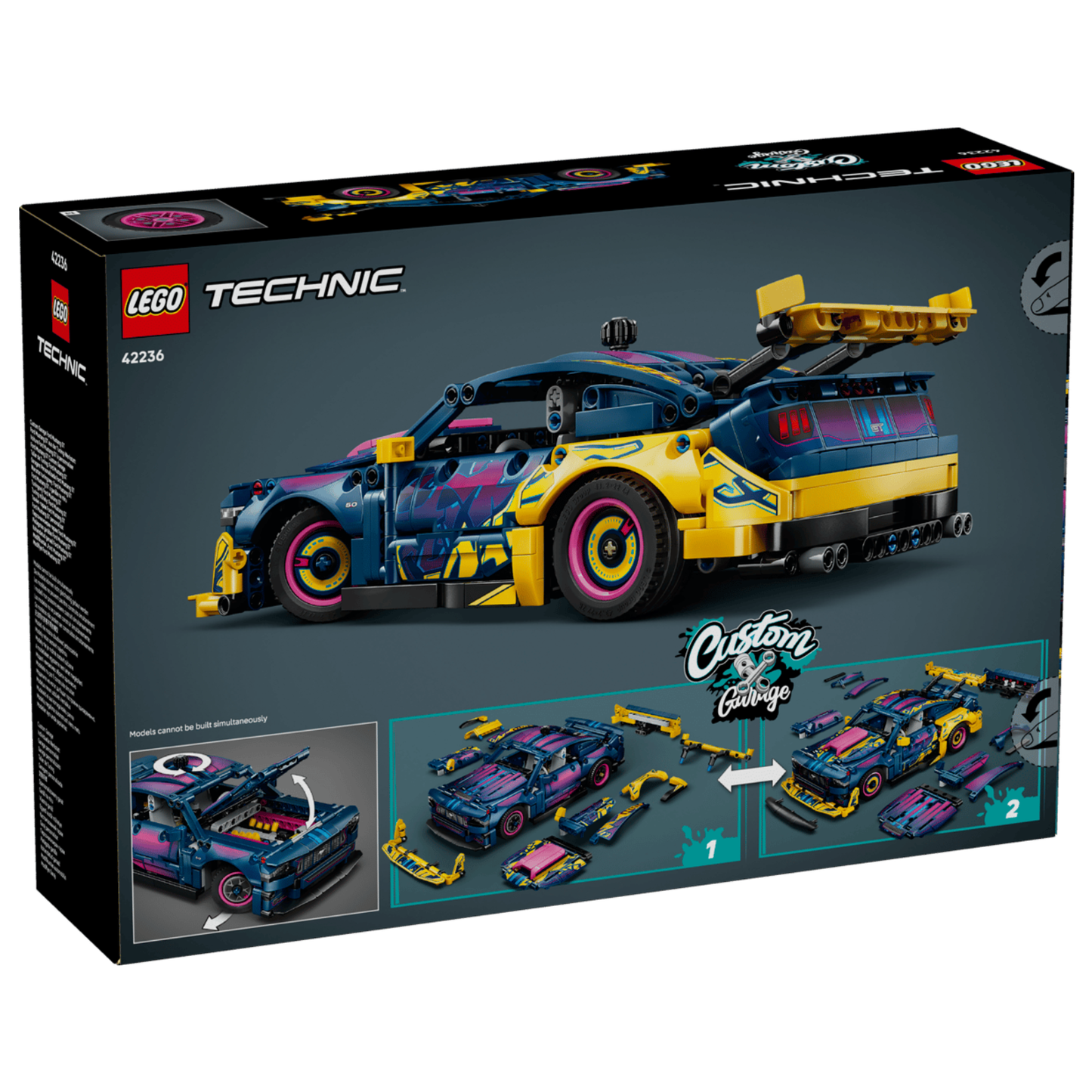 LEGO Technic Custom Garage Ford Mustang GT Car 42236