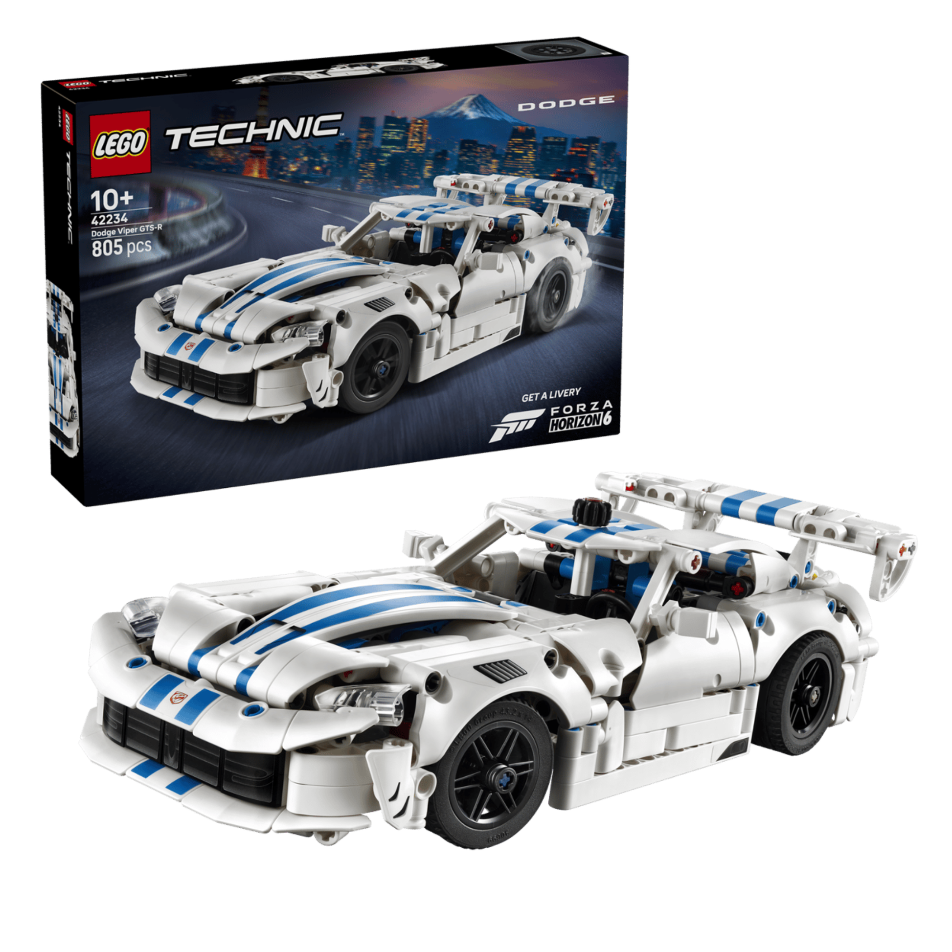 LEGO Technic Dodge Viper GTS-R Sports Car 42234