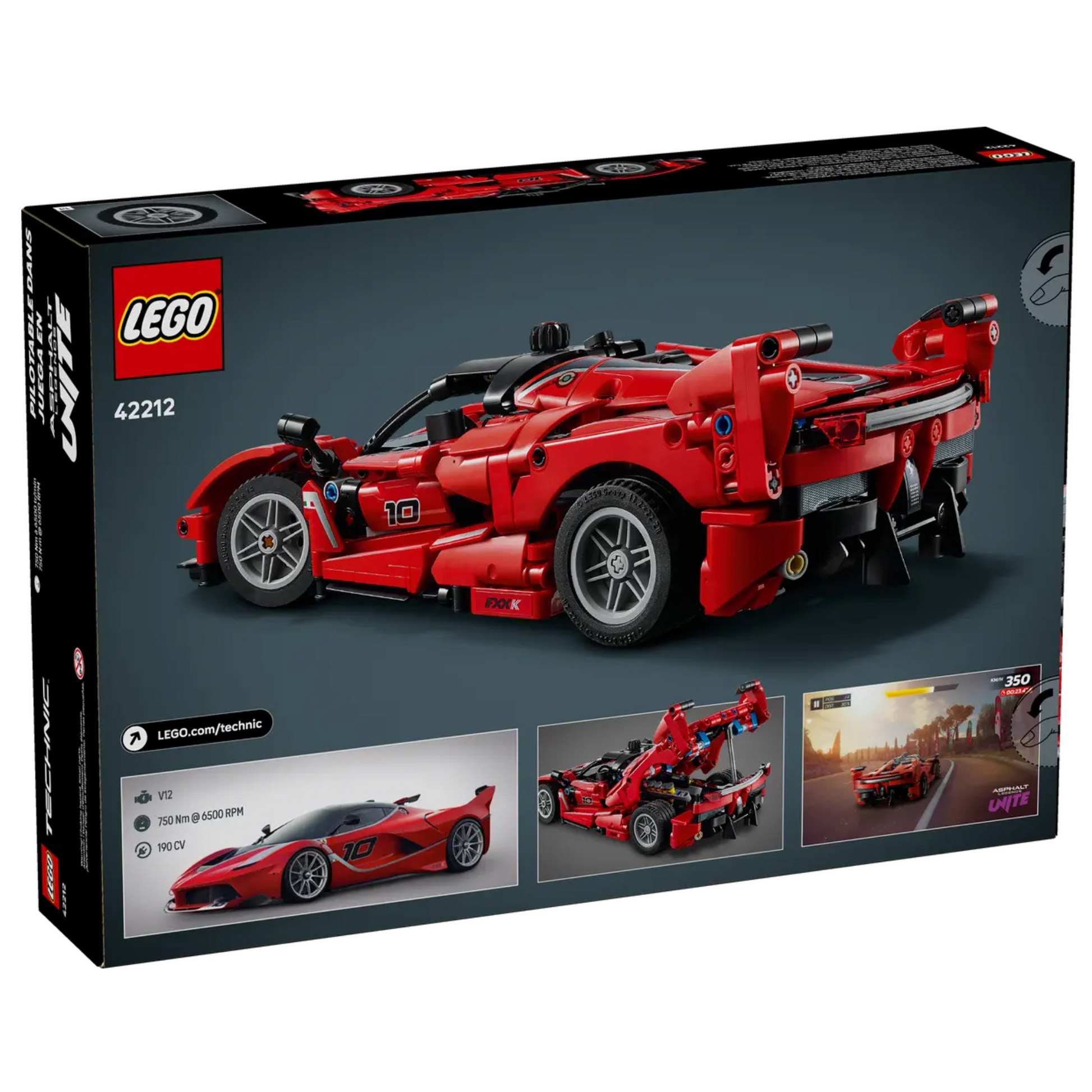 LEGO Technic Ferrari FXX K 42212