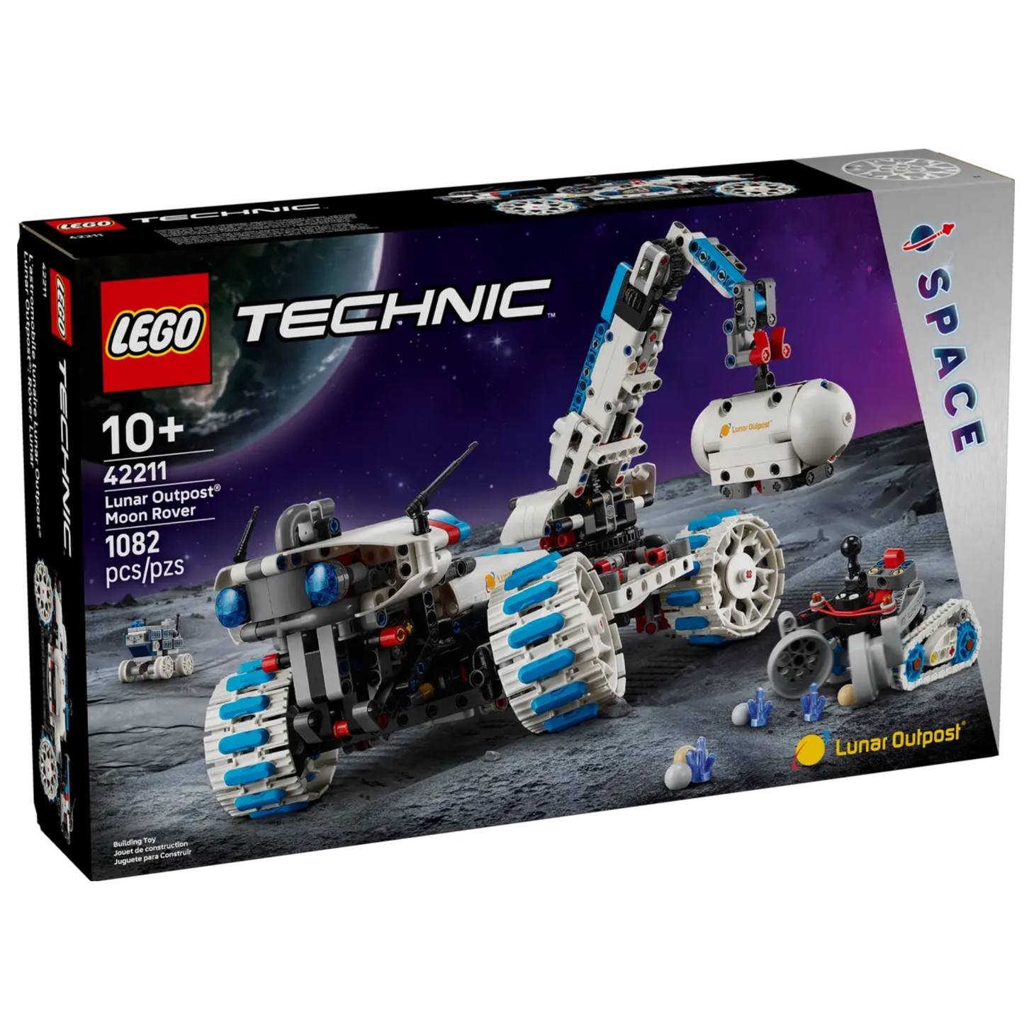 LEGO Technic Lunar Outpost Moon Rover Space Vehicle 42211