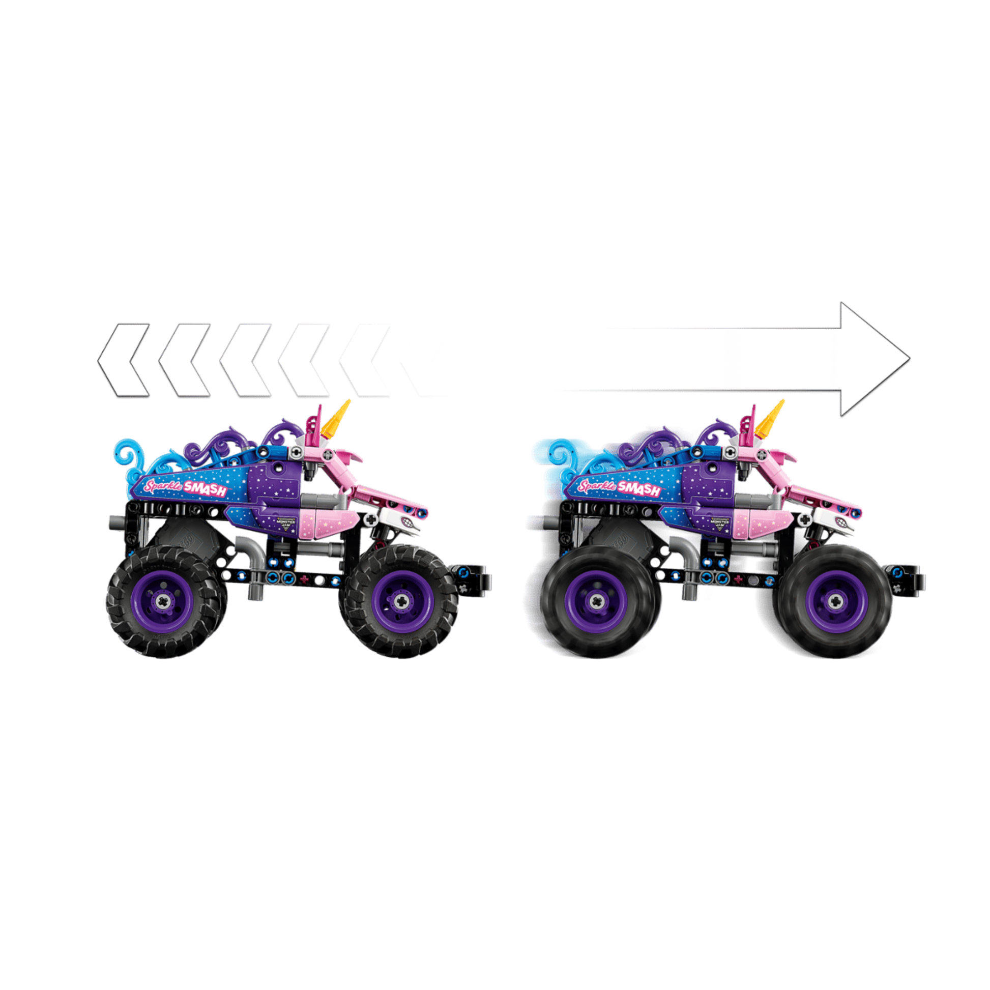 LEGO Technic Monster Jam Sparkle Smash Pull-Back 42220