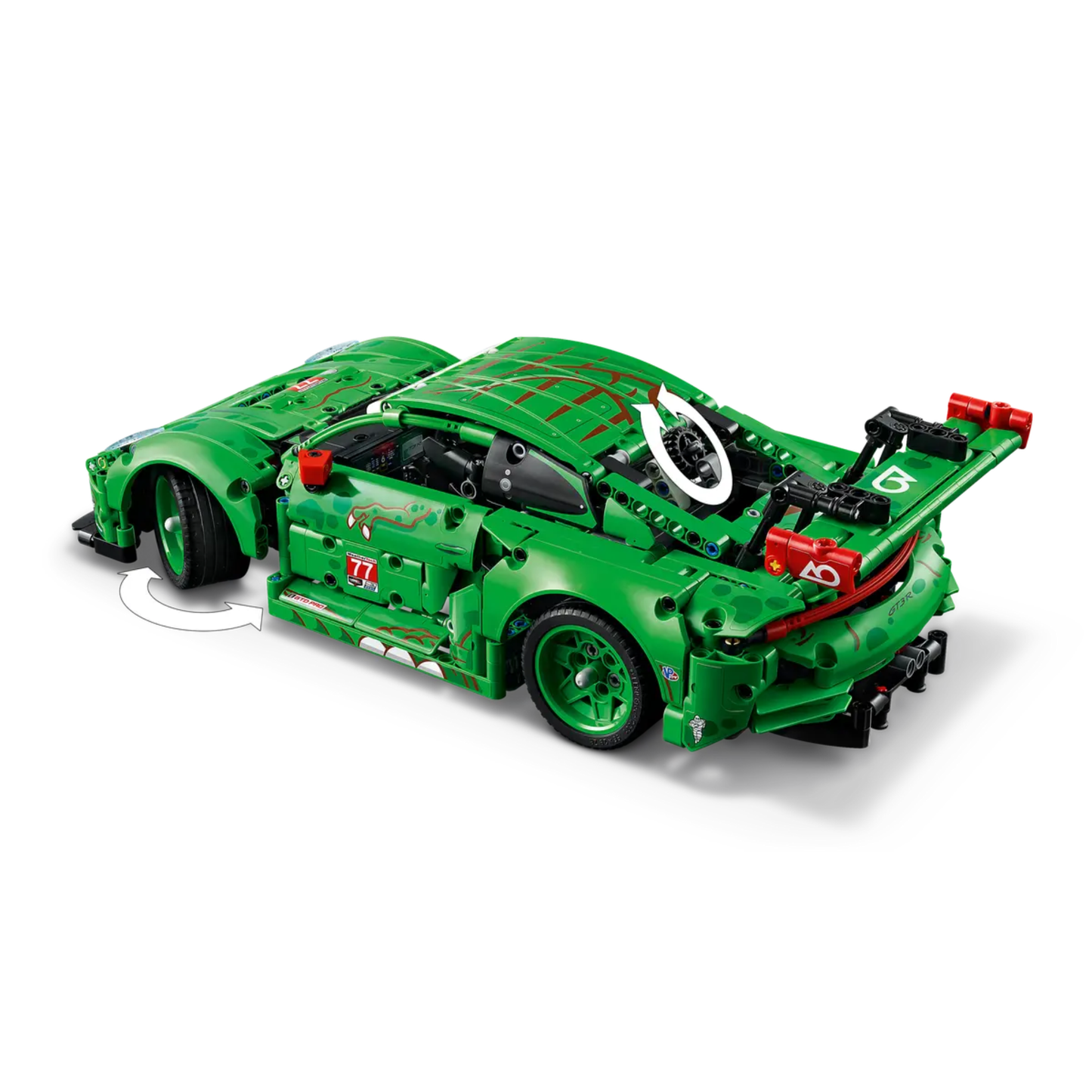 LEGO Technic Porsche 911 GT3 R REXY AO Racing Car 42224