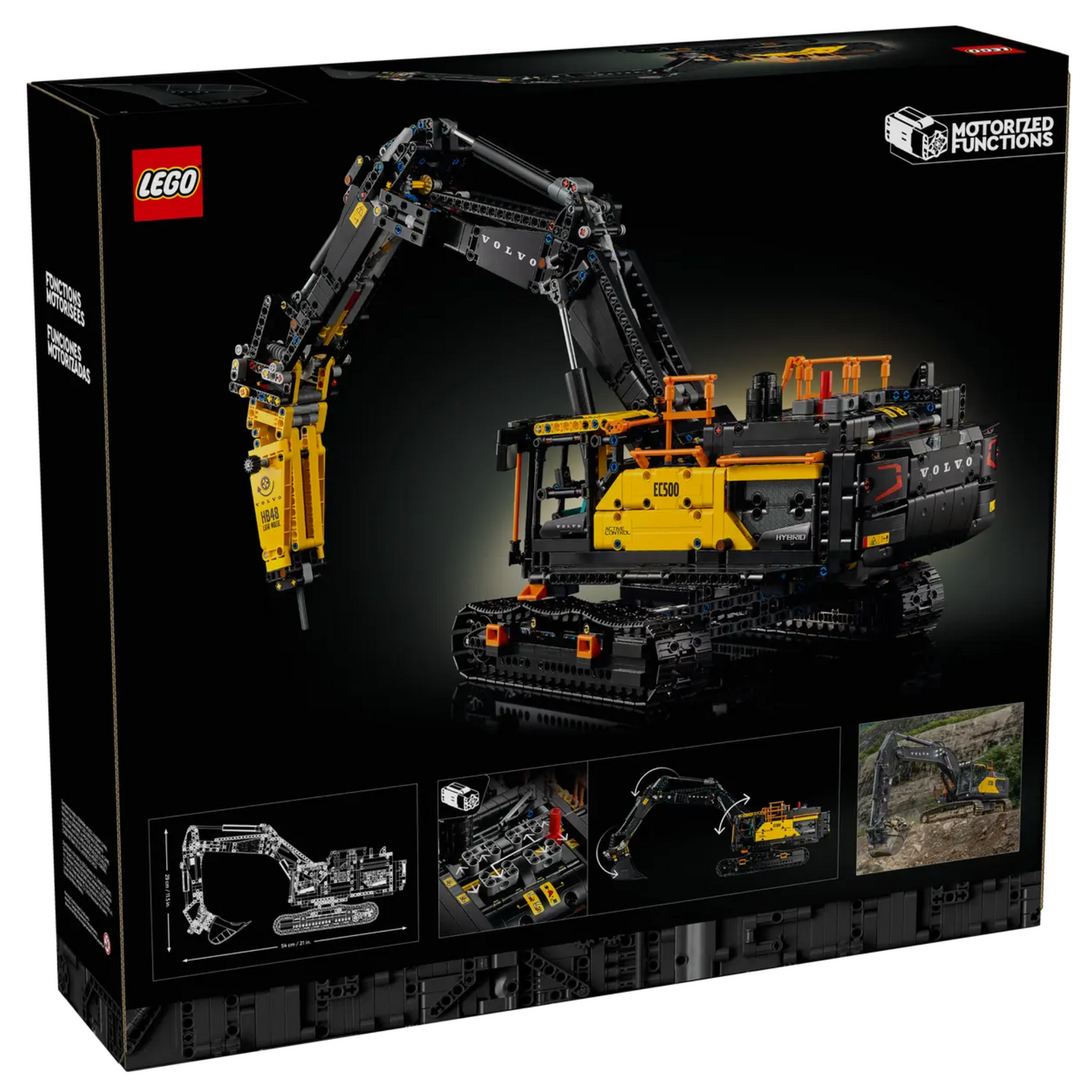 LEGO Technic Volvo EC500 Hybrid Excavator 42215