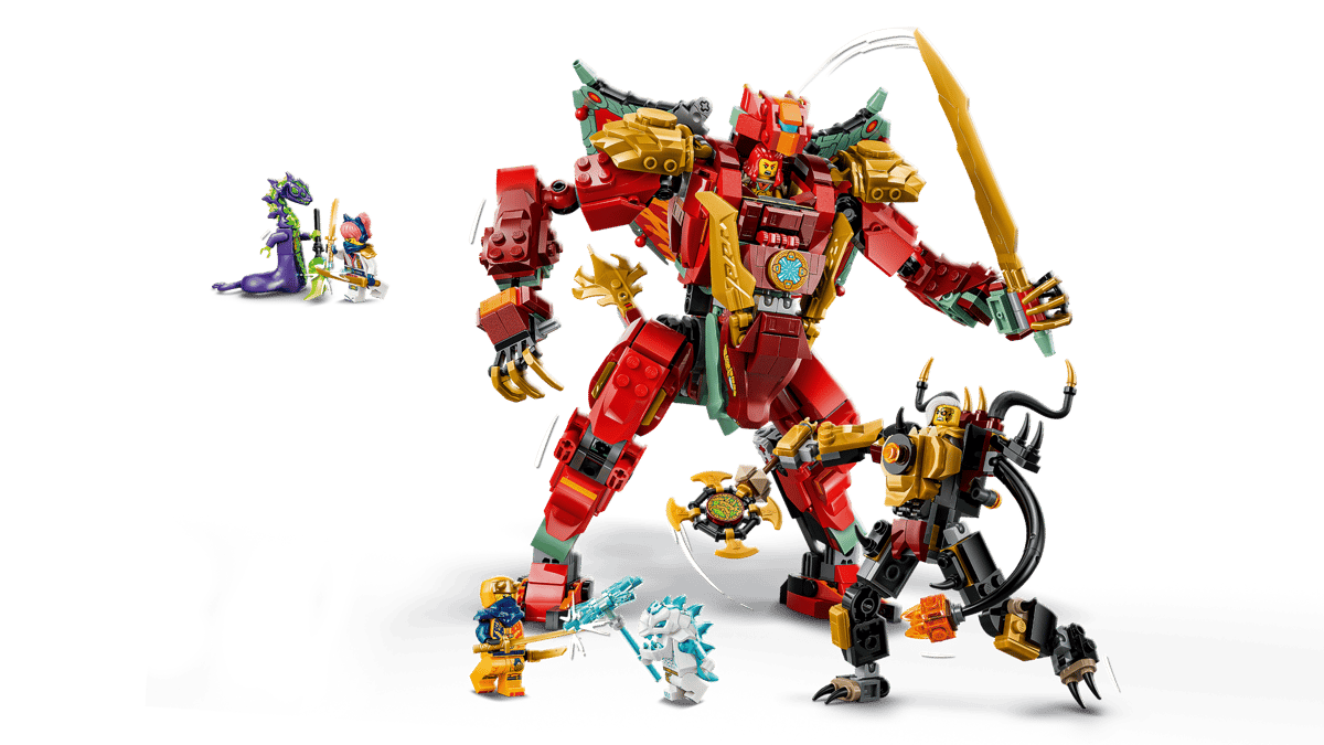 LEGO Wyldfyre's Transforming Dragon Mech 71868