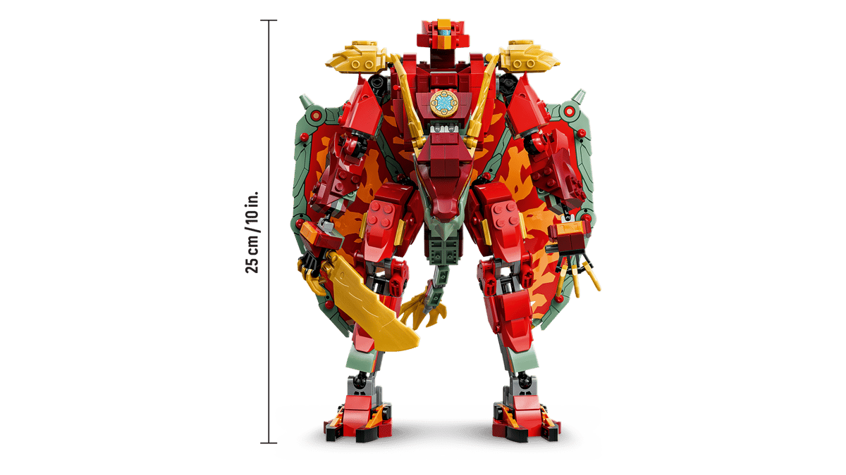 LEGO Wyldfyre's Transforming Dragon Mech 71868