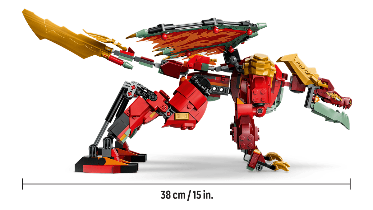 LEGO Wyldfyre's Transforming Dragon Mech 71868