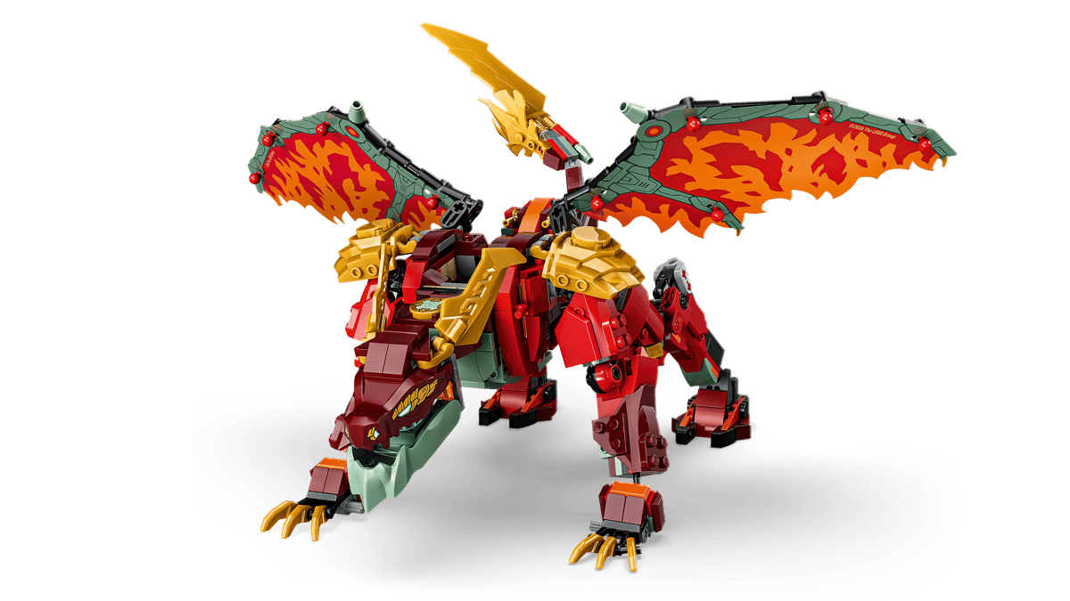 LEGO Wyldfyre's Transforming Dragon Mech 71868
