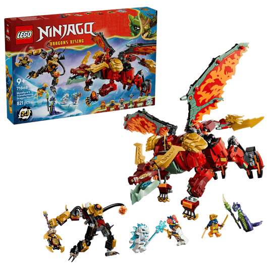 LEGO Wyldfyre's Transforming Dragon Mech 71868