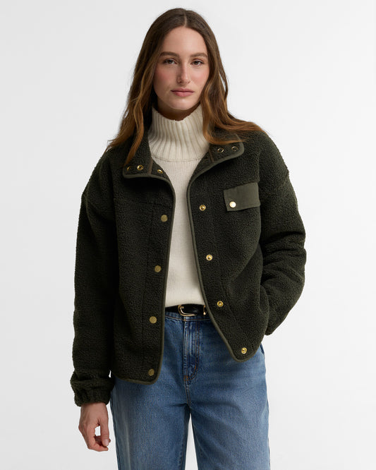 Barbour Mabel Women's Button Up Fleece Jacket