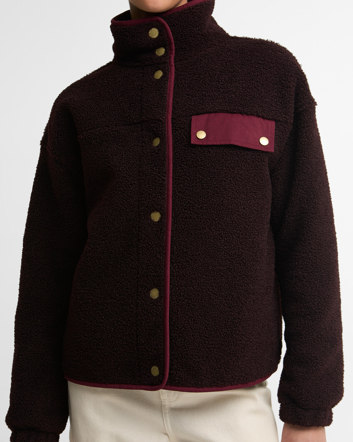 Barbour Mabel Women's Button Up Fleece Jacket