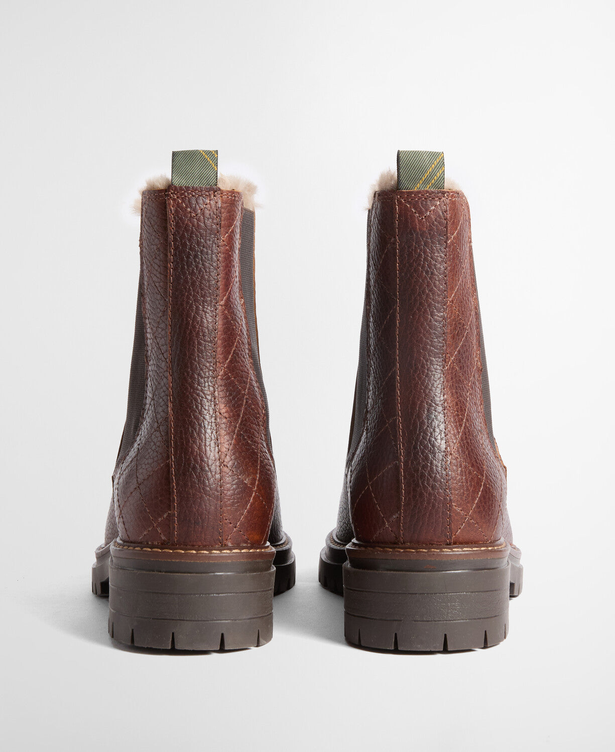 Barbour Evie Faux-Fur Trimmed Chelsea Boots