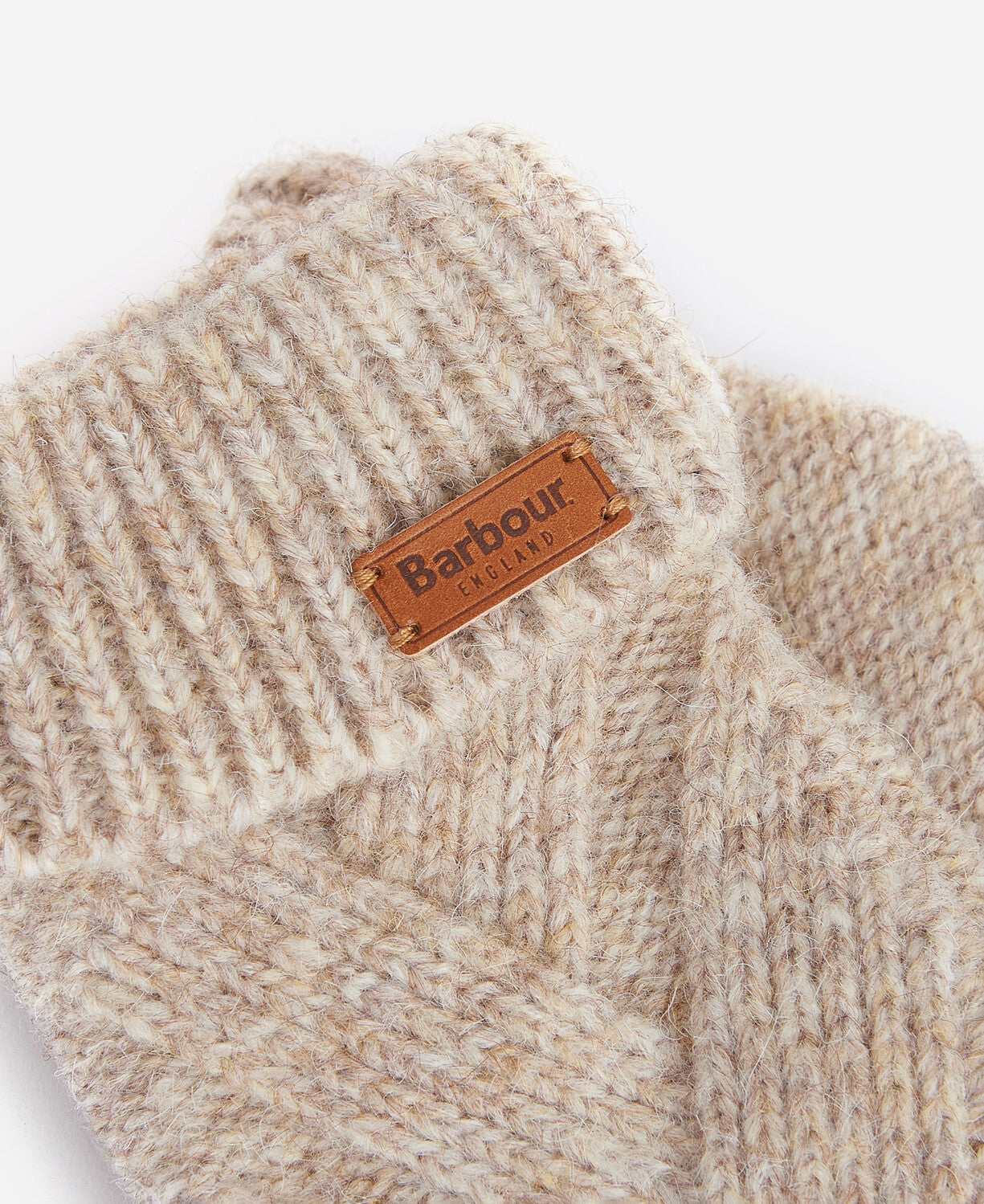 Barbour Dace Cable-Knit Gloves