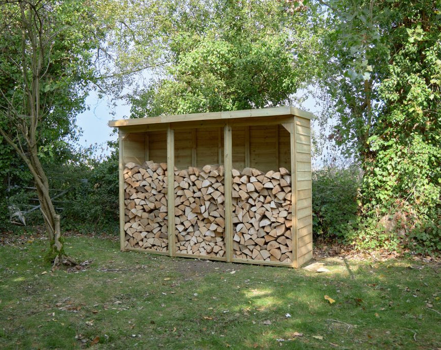 Forest Garden Large Overlap Log Store