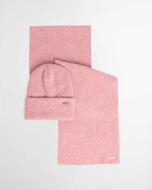 Barbour Winona Beanie and Scarf Gift Set