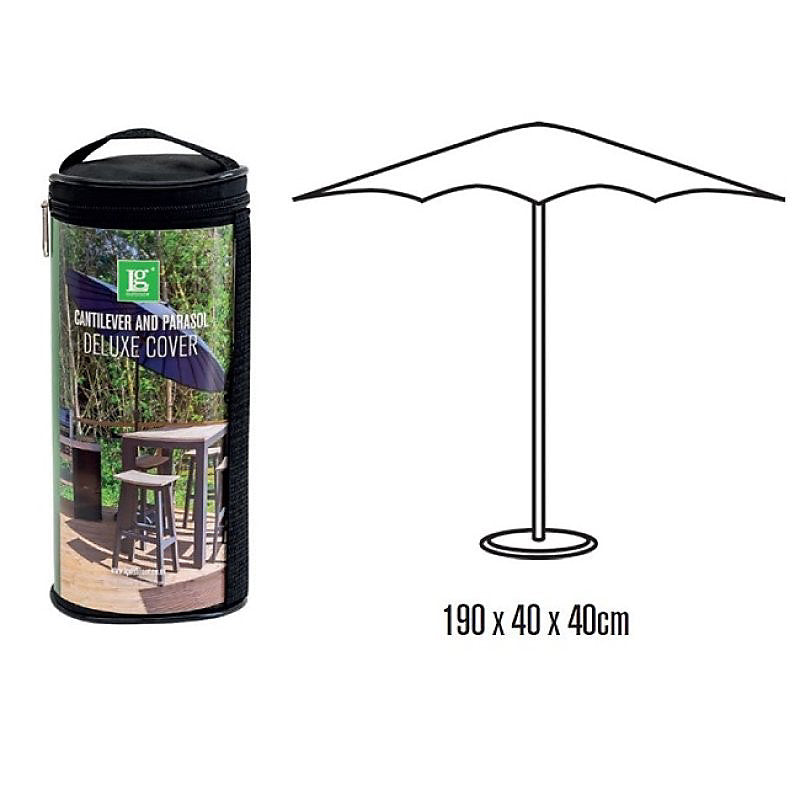 LG Outdoor Deluxe Titling Parasol & Cantilever Cover