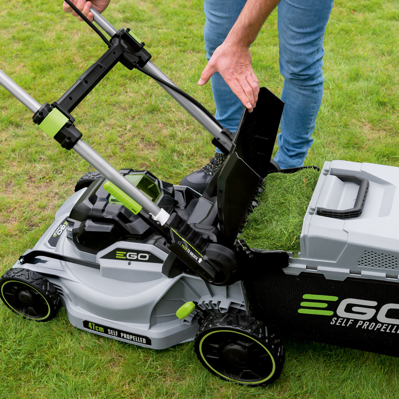 EGO LM1900E-SP Cordless Self Propelled Lawn Mower 47cm