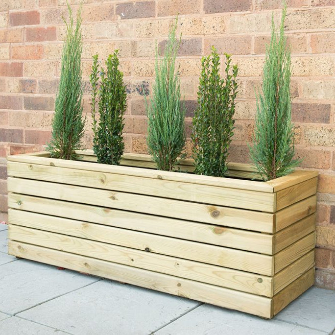 Forest Garden Long Linear Planter