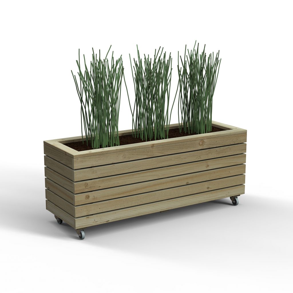 Forest Garden Long Linear Planter