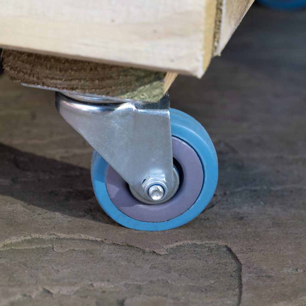 Forest Garden Tall Linear Planter with Storage