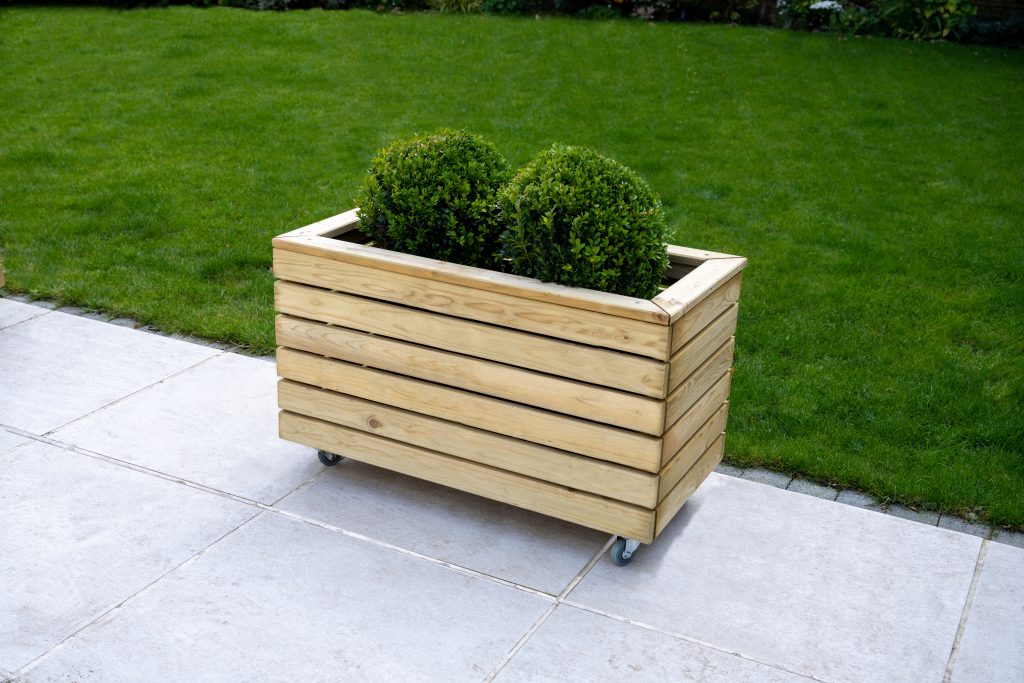 Forest Garden Double Linear Planter