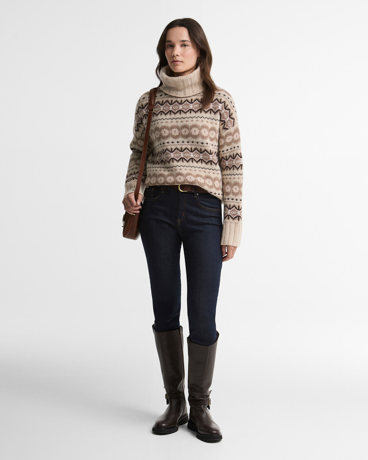 Barbour Helen Knitted Roll Neck Jumper
