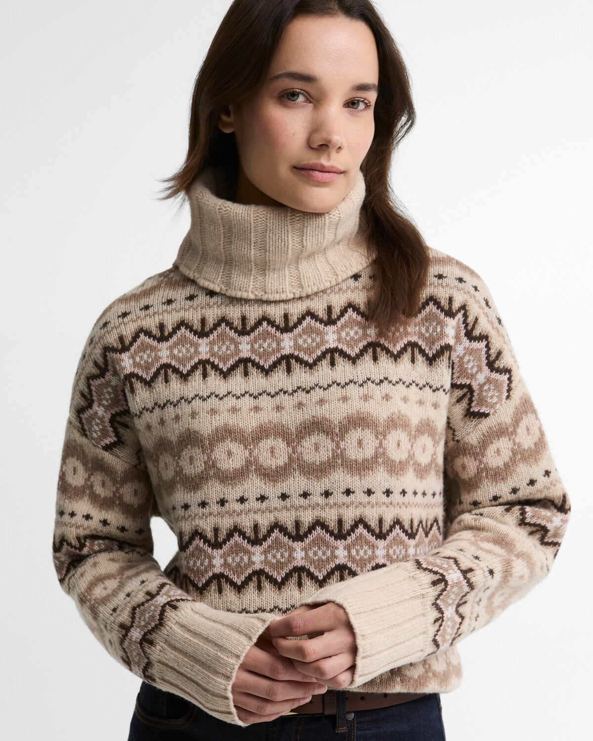 Barbour Helen Knitted Roll Neck Jumper