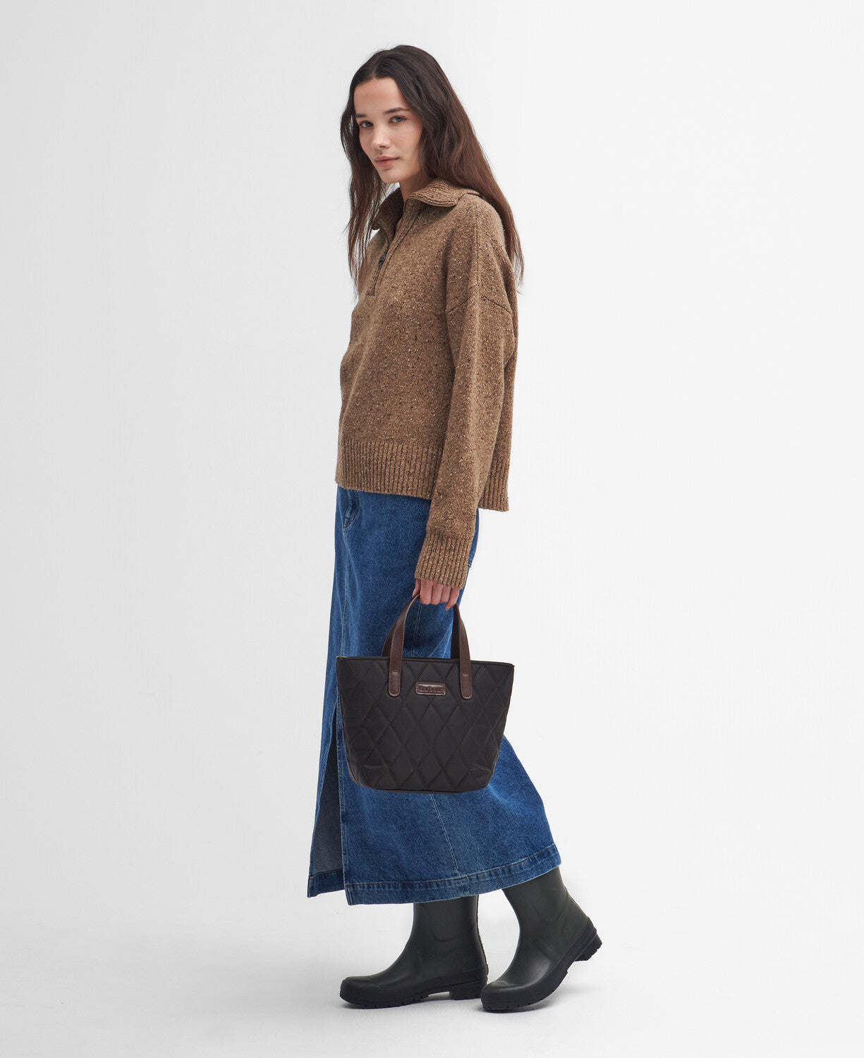 Barbour Lavensdale Half-Zip Knitted Jumper