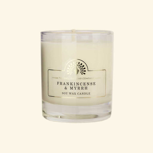 English Soap Company Frankincense and Myrrh Scented Candle