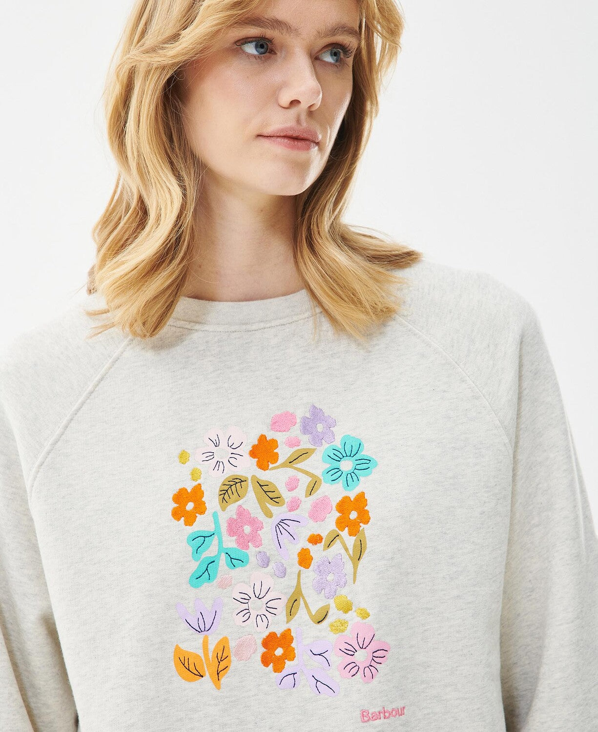 Barbour Azalea Overlayer Sweatshirt
