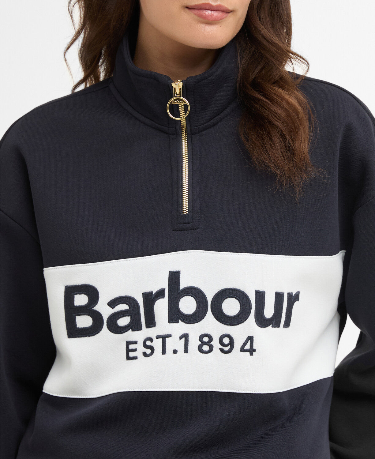 Barbour Zaria Quarter-Zip Jumper