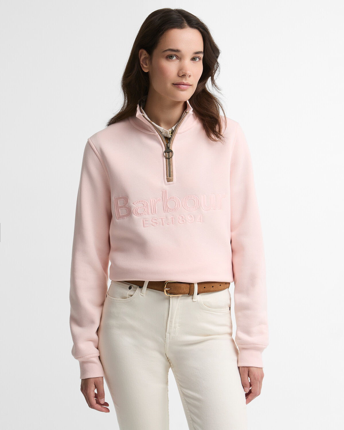 Barbour Cynthia Half Zip Sweatshirt