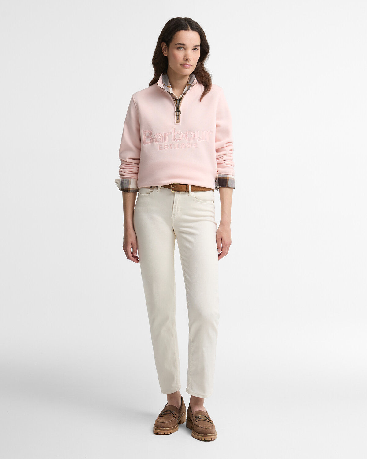 Barbour Cynthia Half Zip Sweatshirt