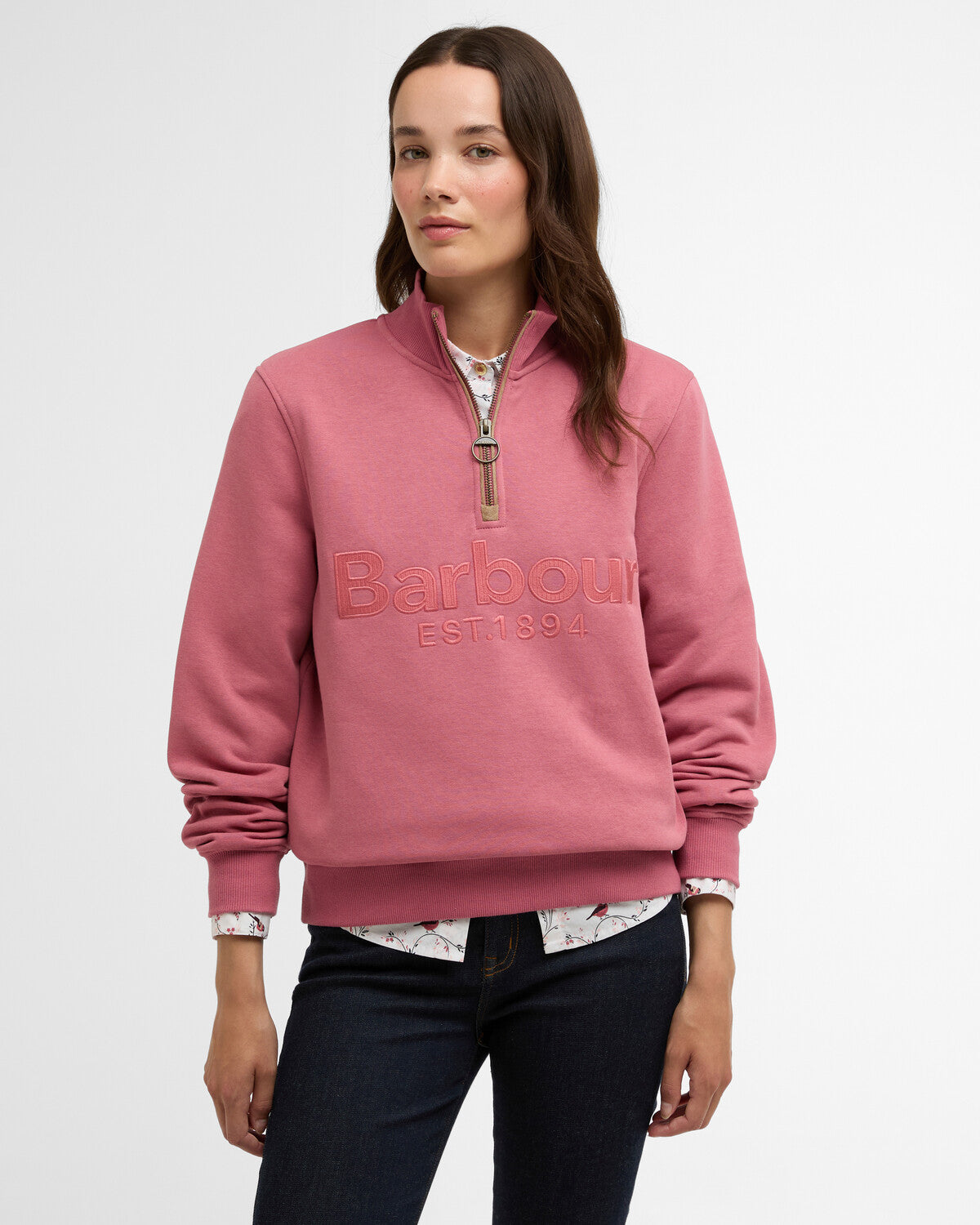 Barbour Cynthia Half Zip Sweatshirt