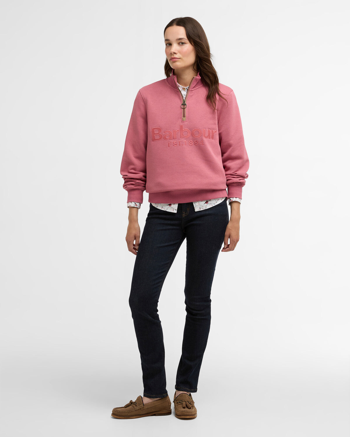 Barbour Cynthia Half Zip Sweatshirt