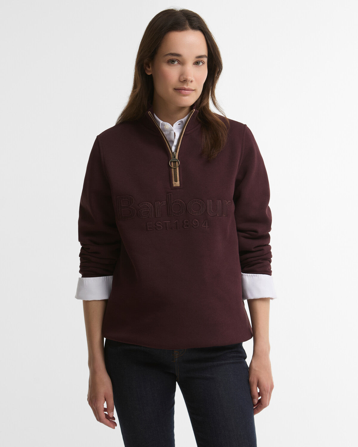 Barbour Cynthia Half Zip Sweatshirt