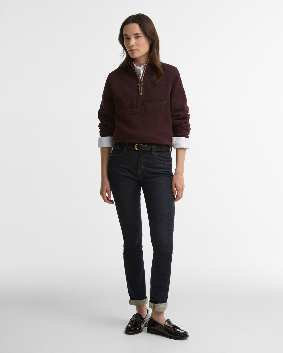 Barbour Cynthia Half Zip Sweatshirt