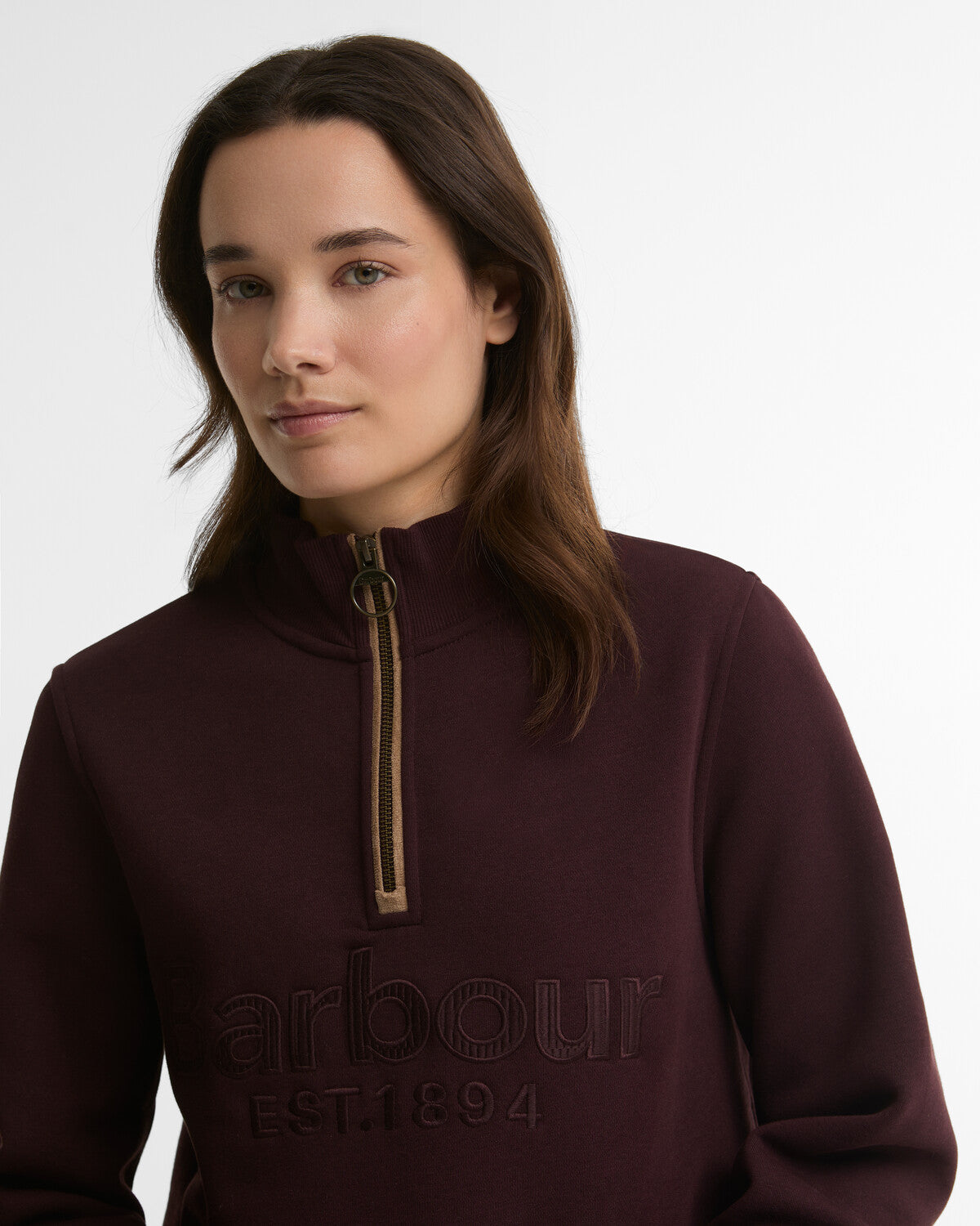 Barbour Cynthia Half Zip Sweatshirt
