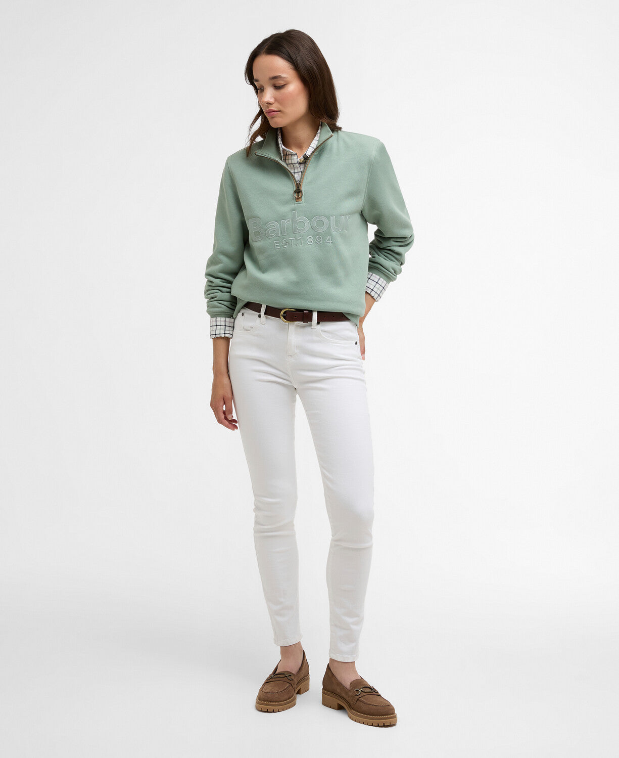 Barbour Cynthia Half Zip Sweatshirt
