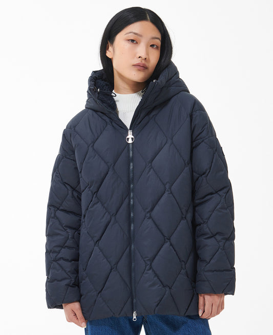 Barbour Aster Quilted Jacket - Navy