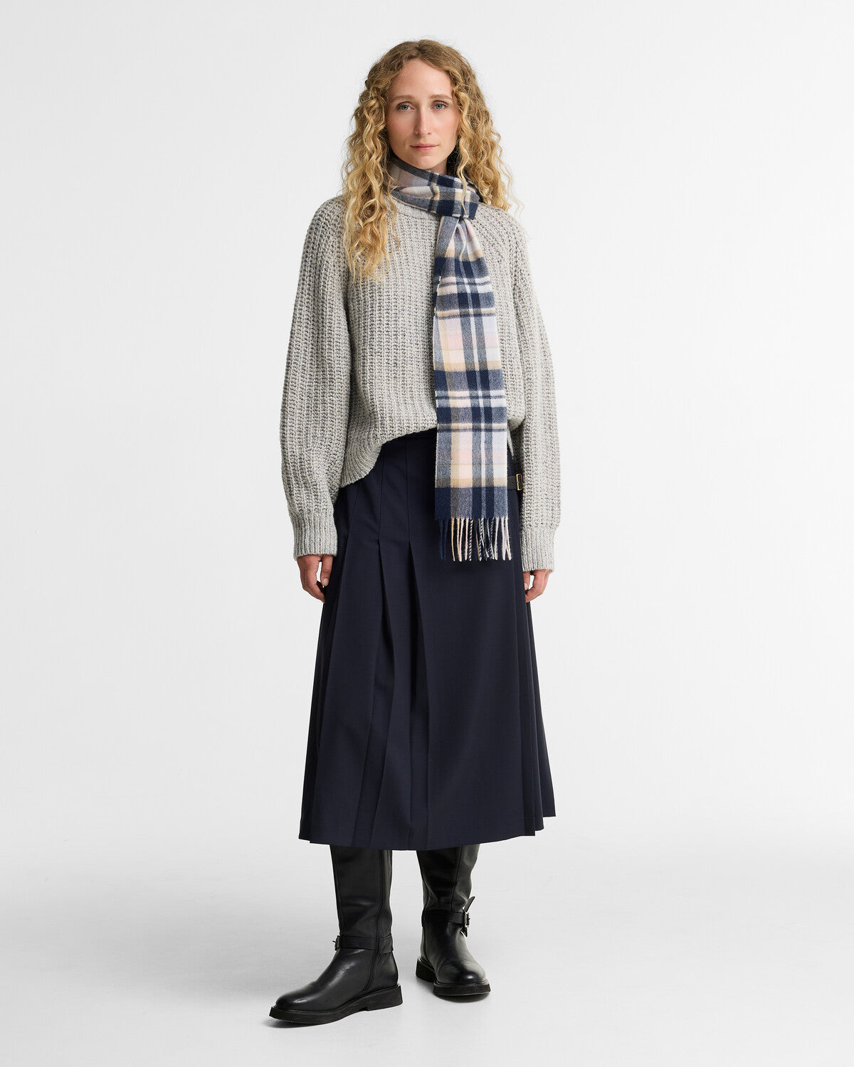 Barbour Vintage Winter Plaid Scarf