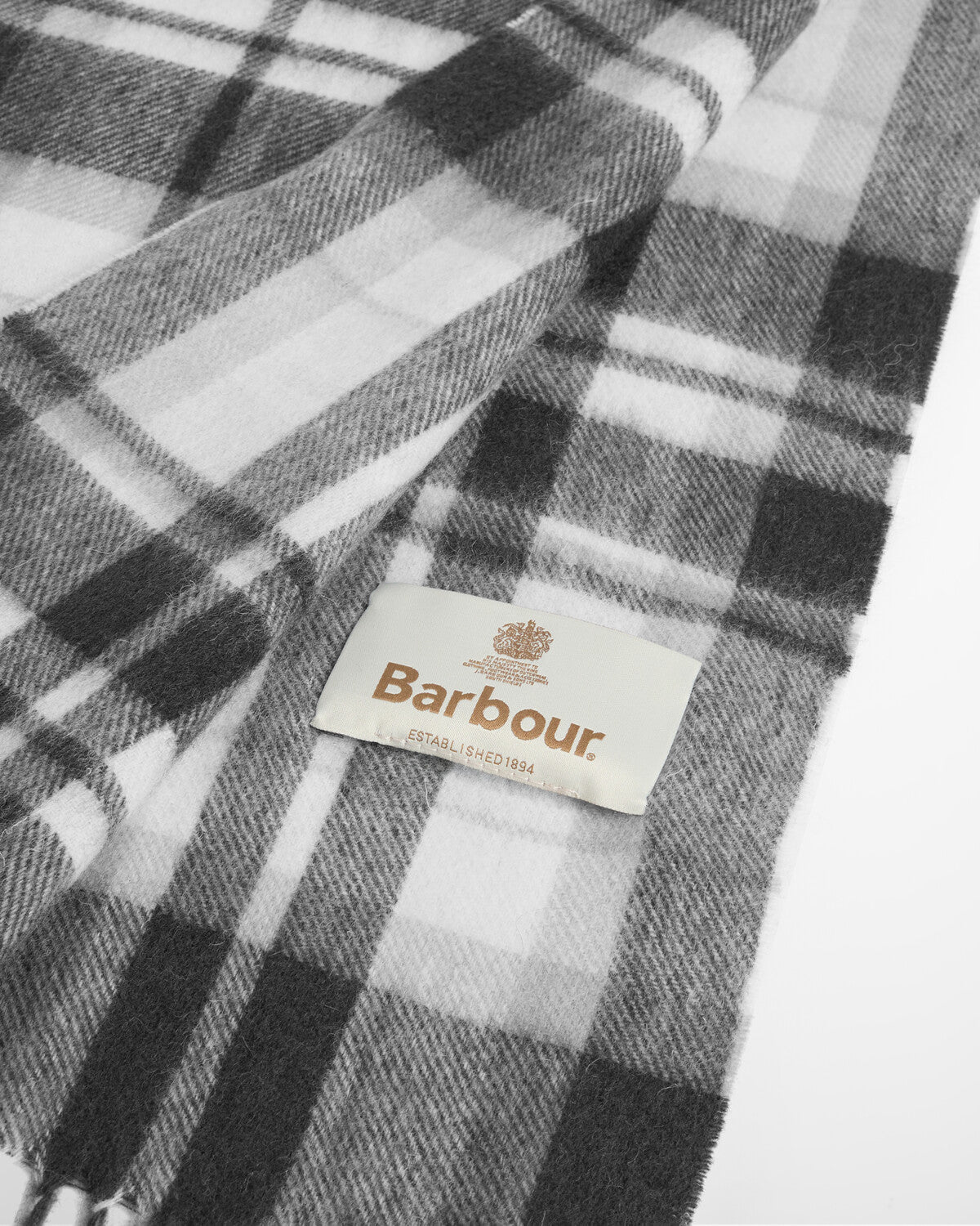Barbour Vintage Winter Plaid Scarf