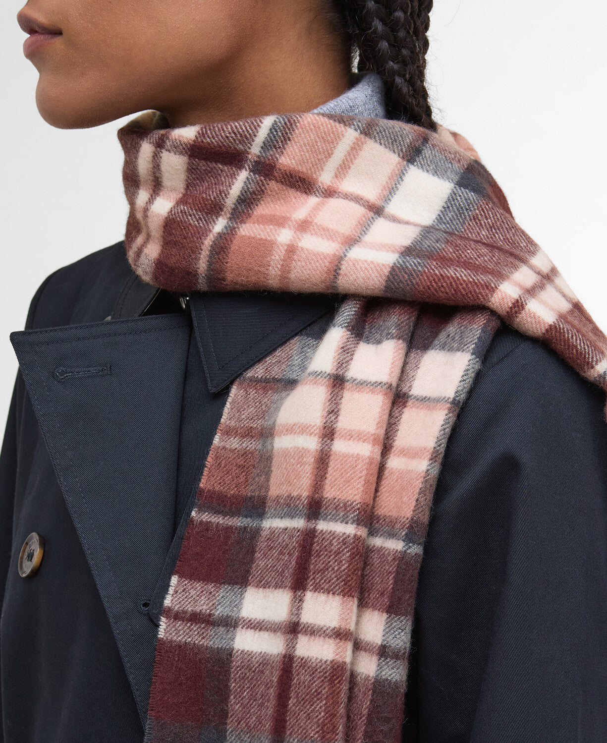 Barbour Vintage Winter Plaid Scarf